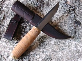 Tuohi kahva Tommi puukko3